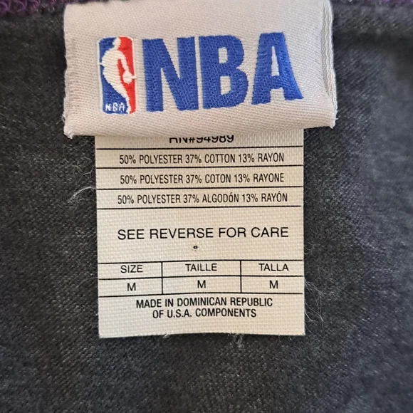 NBA Los Angeles Lakers Longsleeved Shirt size Medium - Picture 5 of 5